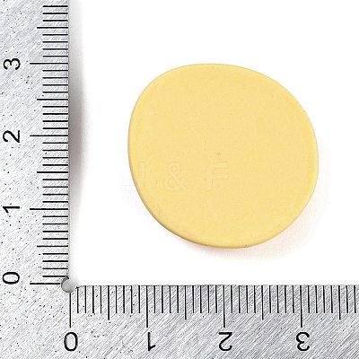 Opaque Resin Cabochons RESI-R454-02F-1