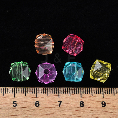 Transparent Acrylic Beads MACR-S373-51B-1