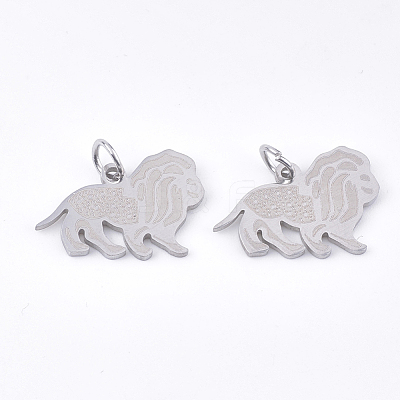 Non-Tarnish 201 Stainless Steel Pendants STAS-T046-JA334-1-1