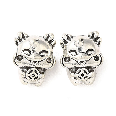 Tibetan Style Alloy European Beads PALLOY-M217-16AS-1