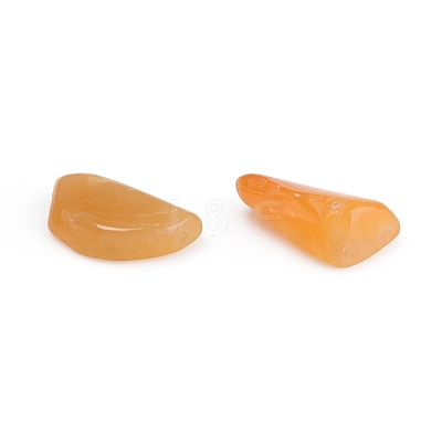 Natural Yellow Aventurine Chips Beads G-D0019-01-1