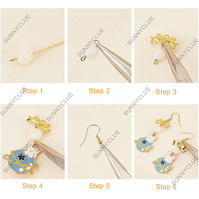 DIY Easter Earring Making Kits DIY-SC0020-26-1