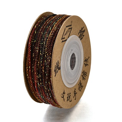 25M Segment Dyed Cotton Twisted String Cord OCOR-F016-01-1