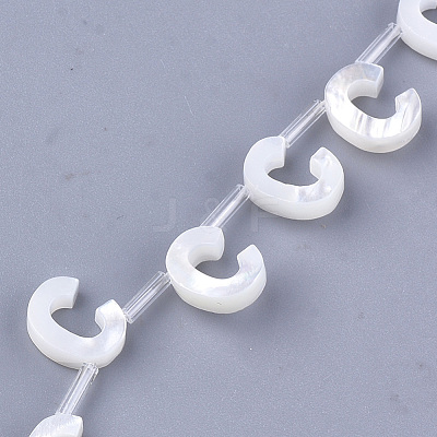 Sea Shell Beads X-SHEL-T012-60C-1