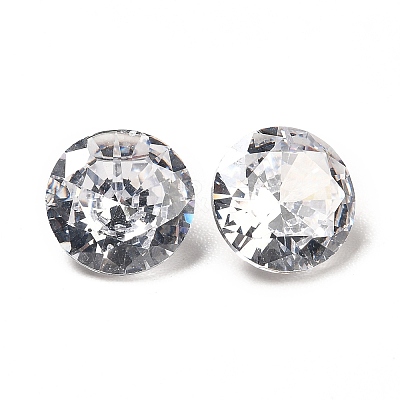 Cubic Zirconia Cabochons ZIRC-M002-7mm-007-1