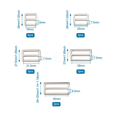 Alloy Buckles PALLOY-TA0002-11P-1