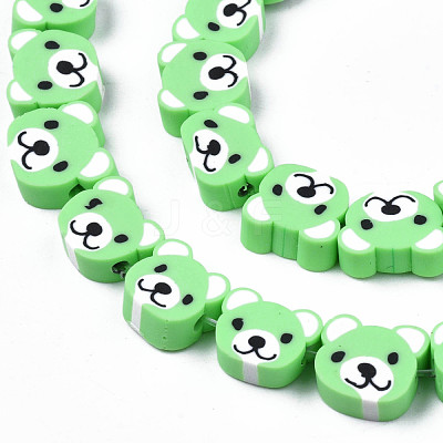 Handmade Polymer Clay Bead Strands CLAY-S096-004-01K-1