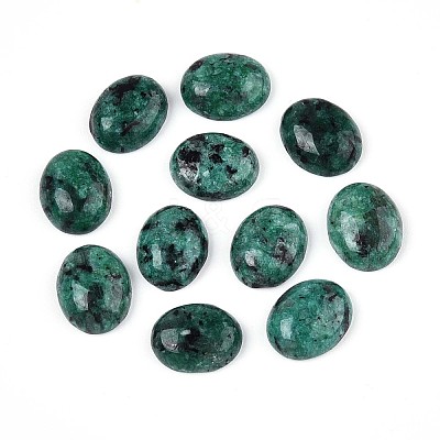 Natural African Turquoise(Jasper) Cabochons G-ZX005-08-1