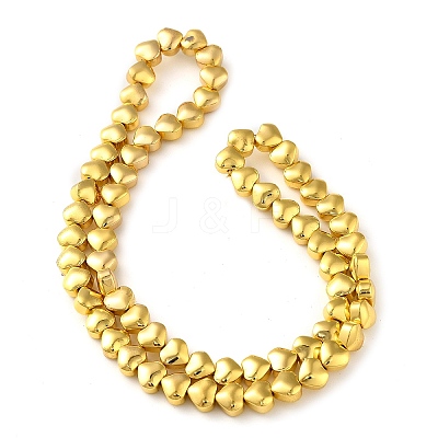 Electroplate Glass Beads Strands EGLA-H109-12F-01-1