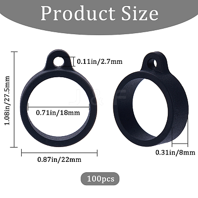 Silicone Pendant SIL-GF0001-30B-1