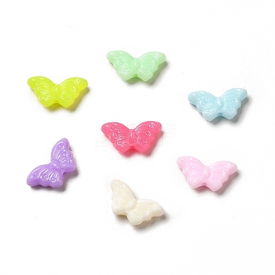 Macaron Color Opaque Acrylic Beads MACR-J122-11-1