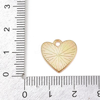 Valentine's Day Alloy Enamel Pendants ENAM-I084-01KCG-12-1