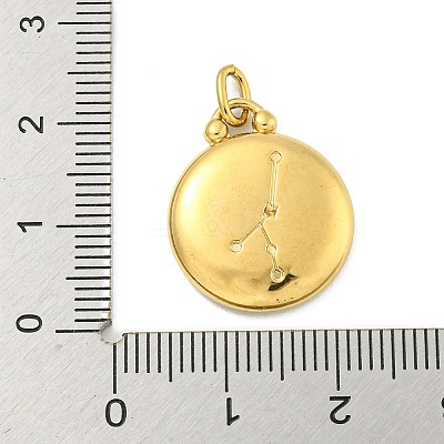 304 Stainless Steel Pendants Rhinestone Settings LS-STAS-O009-01D-G-1