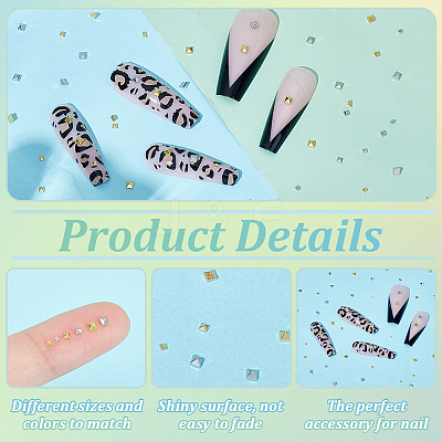 6 Bags 6 Styles Alloy Cabochons MRMJ-PH0002-90-1