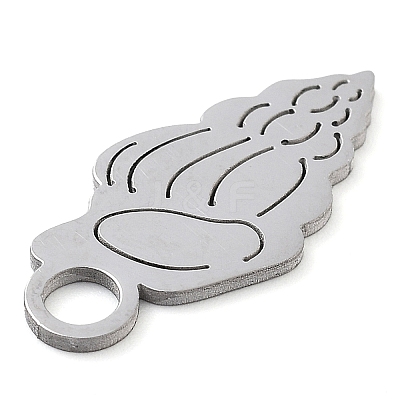 Anti-Tarnish 304 Stainless Steel Pendants STAS-M076-03P-1