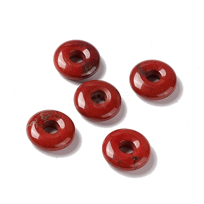 Natural Red Jasper Pendants G-E135-03L-1
