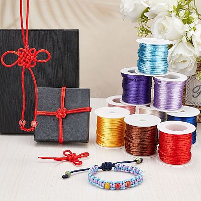 Nylon Satin Rattail Cord NWIR-PH0001-22A-1