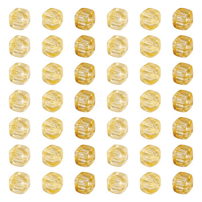 60Pcs Transparent Acrylic Beads OACR-TA0004-88A-1