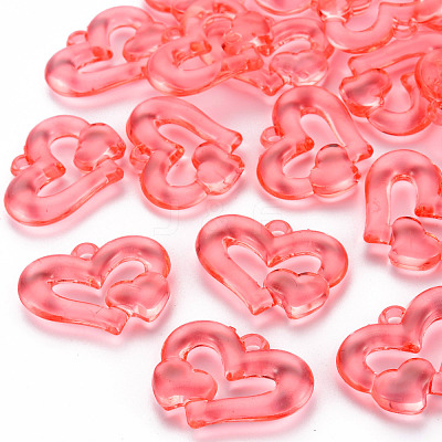 Transparent Acrylic Beads TACR-S154-57B-910-1