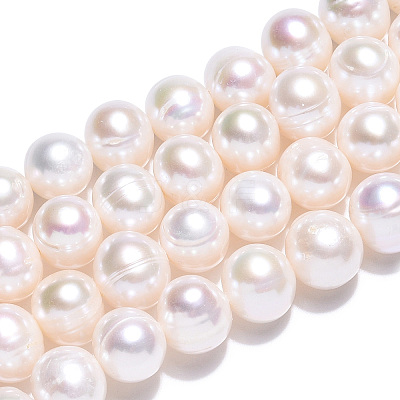 Natural Cultured Freshwater Pearl Beads Strands PEAR-N013-08C-1