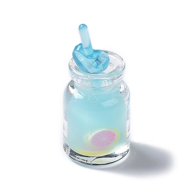 Luminous Translucent Resin Pendants RESI-D057-04-1