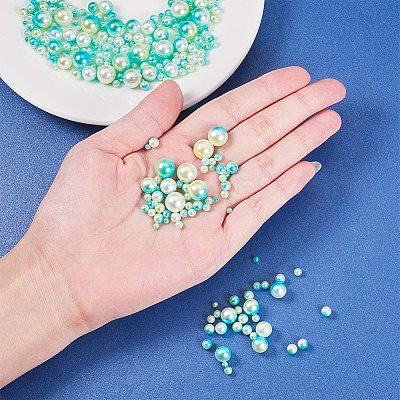 Imitation Pearl Acrylic Beads OACR-PH0001-06B-1
