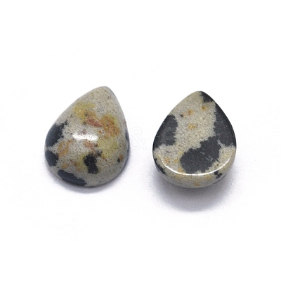 Natural Dalmatian Jasper Cabochons G-O175-22-11-1