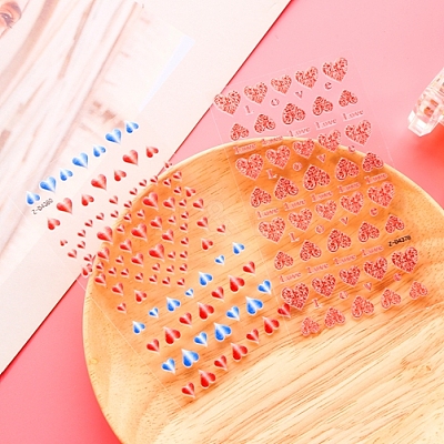 Valentine's Day 5D Love Nail Art Sticker Decals MRMJ-R109-Z-DM2-1