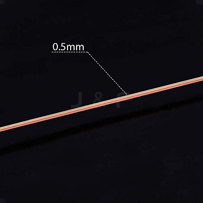 Round Bare Copper Wire for Jewelry Making CWIR-BC0002-16C-1