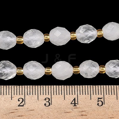 Natural Quartz Crystal Beads Strands G-F809-A01-01B-1