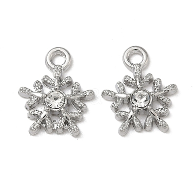Christmas Alloy Crystal Rhinestone Pendants FIND-L026-01J-P-1