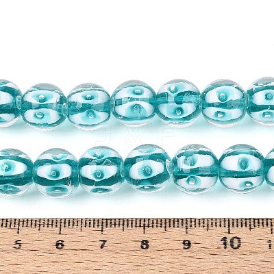 Handmade Lampwork Beads Strands LAMP-N028-20C-1