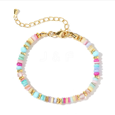 Christmas Natural Shell Beaded Bracelets for Women UZ2454-1