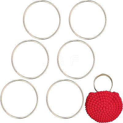 Round/Circular Ring Iron Purse Handles FIND-CA0001-12G-1