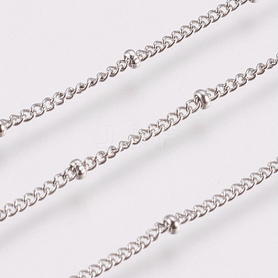 Tarnish Resistant 304 Stainless Steel Twisted Chains Curb Chain CHS-K008-11A-1
