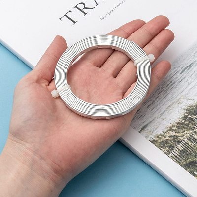 Textured Aluminum Wire X-AW-R008-2m-01-1