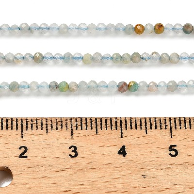 Natural Flower Amazonite Beads Strands G-RM2025-02B-2mm-1