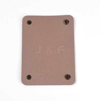 PU Imitation Leather Bag Strap Protective Jacket FIND-WH0077-19F-1