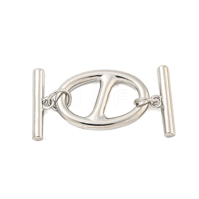 Brass Toggle Clasps KK-A223-03P-1