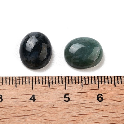 Natural Indian Agate Cabochons G-G145-01A-34-1