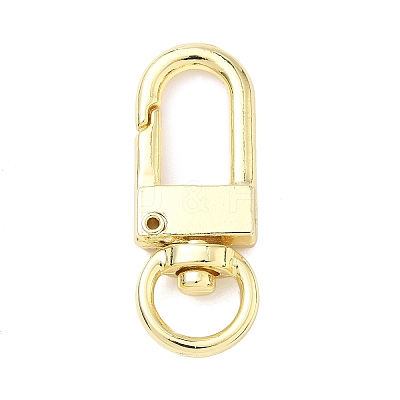 Brass Swivel Clasps KK-C156-07G-1