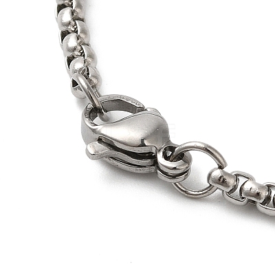 Non-Tarnish Hummingbird Heart 201 Stainless Steel Those We Love Dont Go Away Pendant Necklaces for Women and Men NJEW-F324-02P-1