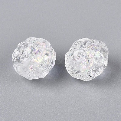 Handmade Foil Glass Beads Strands FOIL-N033-03E-1