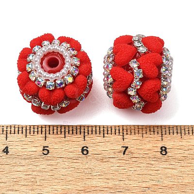 Rwsin & Acrylic & ABS Imitation Pearl Beads RE-CBA1913-03C-1