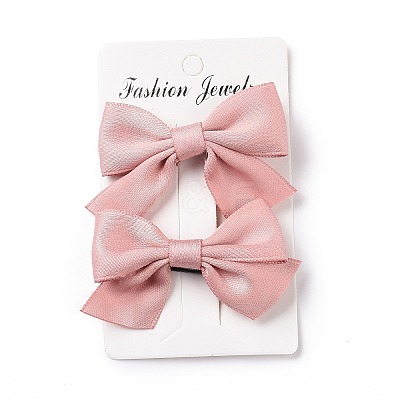 Solid Color Bowknot Cloth Alligator Hair Clip PHAR-D013-04A-1