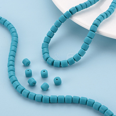 Polymer Clay Bead Strands CLAY-T001-C42-1