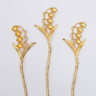 Alloy Hair Sticks OHAR-PW0003-071A-G-1