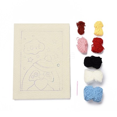 Penguin Punch Embroidery Supplies Kit DIY-H155-11-1