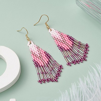 3Pair 304 Stainless Steel Boho Dangle Earrings EJEW-MZ00264-01-1