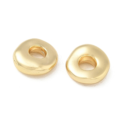 Brass European Beads KK-CBAFC6C-02G-1